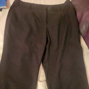 Womens Worthington Petite Modern Fit Black Dress Pants Size 8P